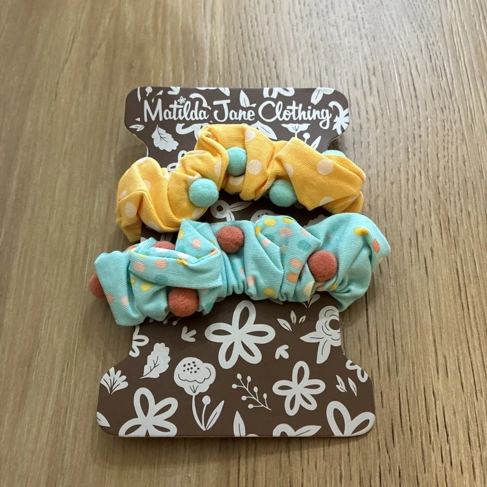 Matilda Jane Dream Chasers Hula Hoop Scrunchie Set NWT